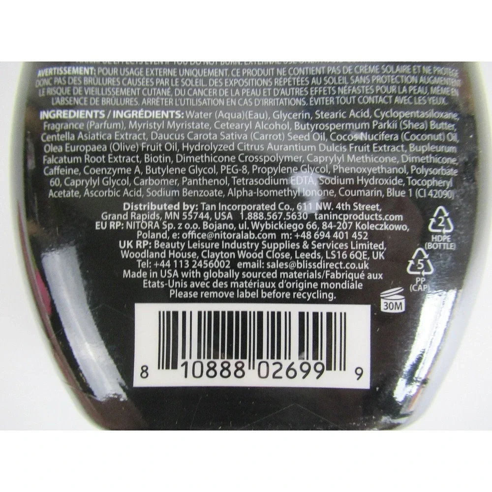 Status Dark & Handsome Men's Tanning Lotion 13.5 oz 300X Advanced Formula
